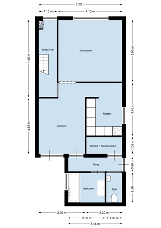 Floorplan - Markt 111, 4875 CD Etten-Leur